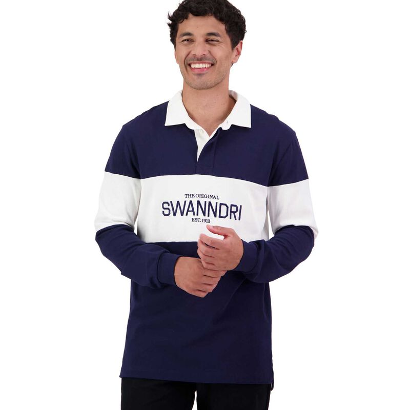 Swanndri Leeston Men's Panelled Rugby image number 0